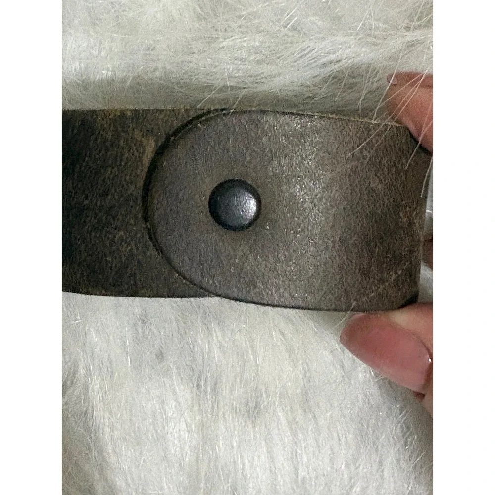 Mens Leather Cuff Bracelet JER 29: 11 Scripture Engraved‎ Silver Tone Plate Snap